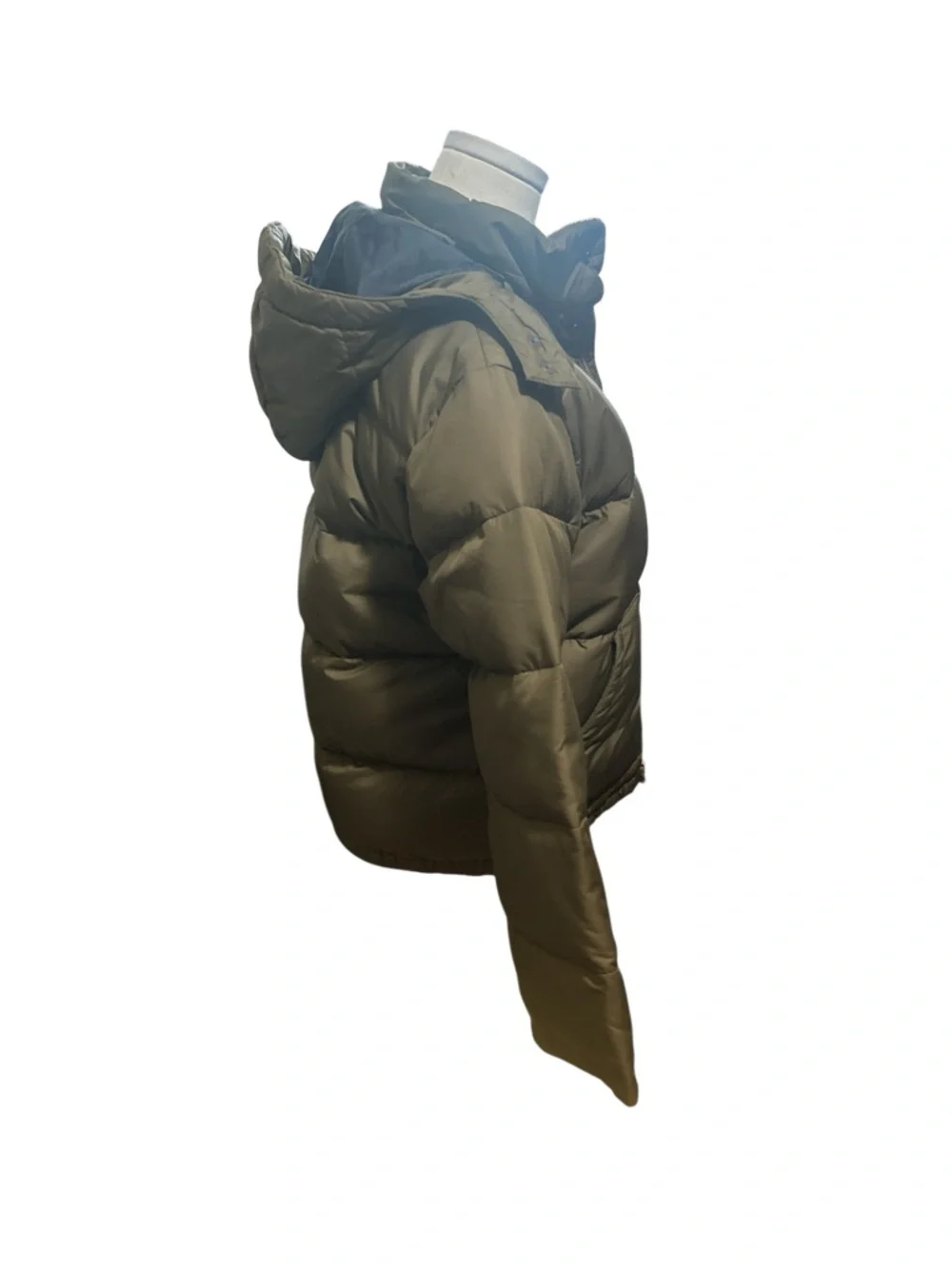 Polo by Ralph Lauren Olive Green Quilted Hooded Puffer Jacket boys 12-14